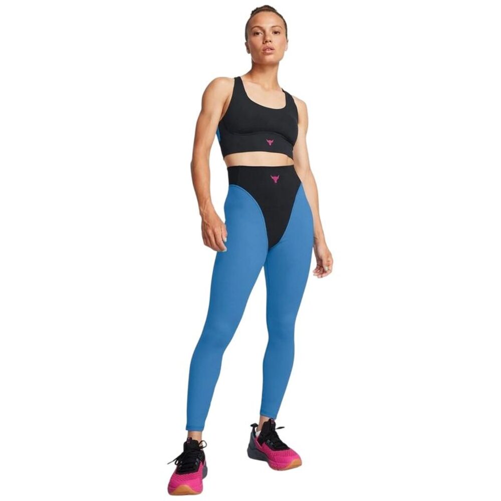 Under Armour Womens/Ladies Project Rock Shaping Leggings / Black - Picture 4 of 4